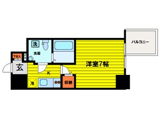 APRILE南森町の物件間取画像